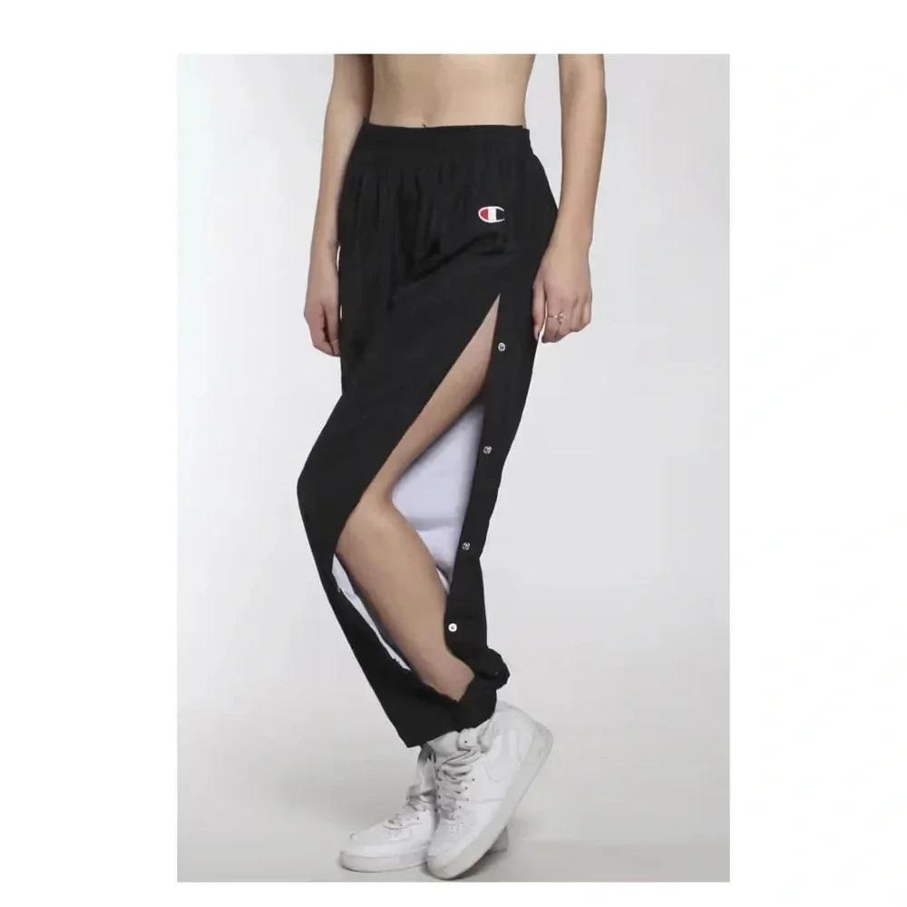 Champion - Vintage Y2K Blue Tear Away Joggers